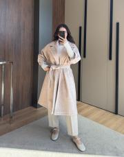 fox kaşmir chanel kaban vizon