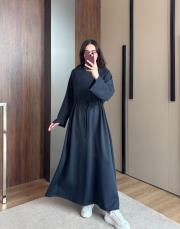 oysho elbise lacivert